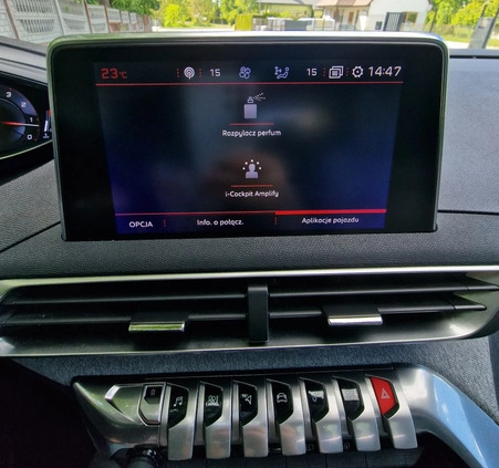 Peugeot 5008 cena 88900 przebieg: 91000, rok produkcji 2018 z Grójec małe 704